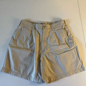 Columbia Youth Teens Shorts Tan Measurements Pictured (F8)